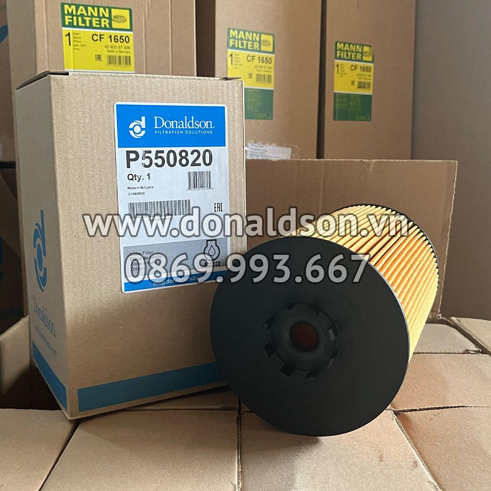 Lõi lọc nhớt động cơ P550820 Donaldson