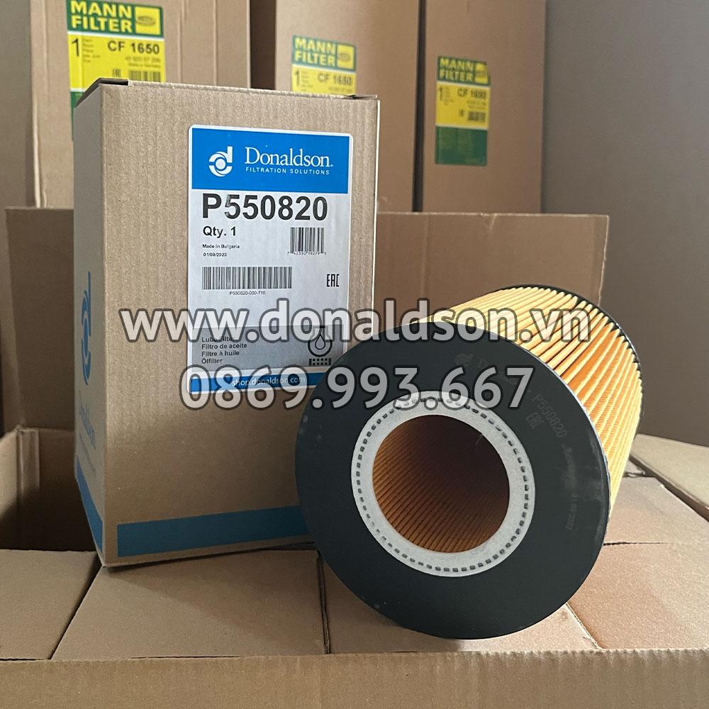 Lõi lọc nhớt động cơ P550820 Donaldson