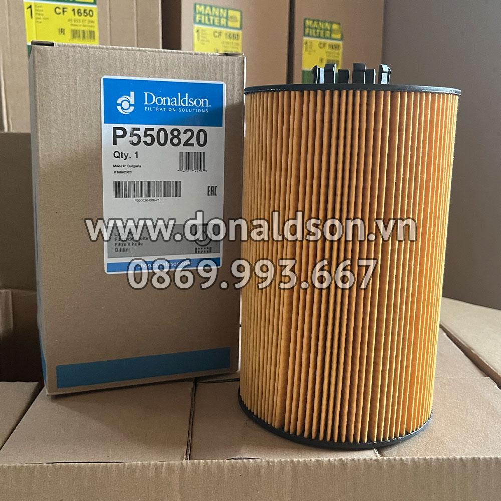 Lõi lọc nhớt động cơ P550820 Donaldson