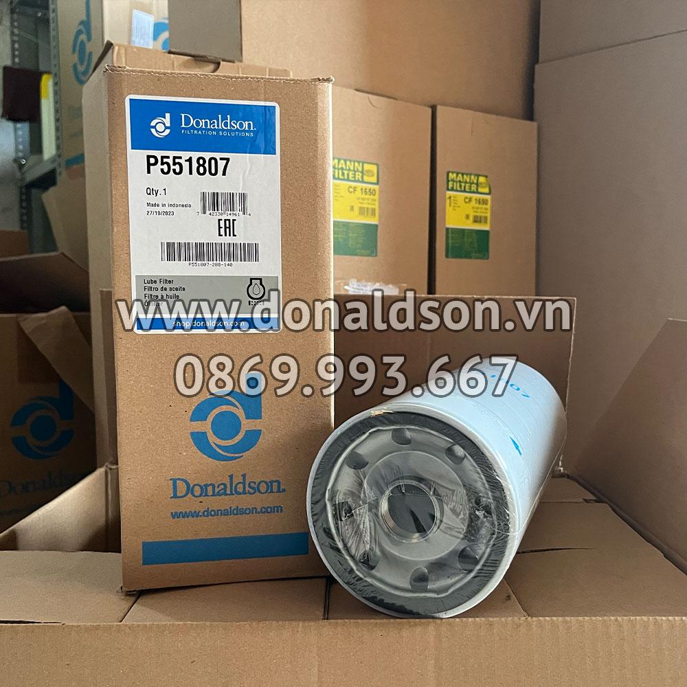 Lọc nhớt động cơ P551807 Donaldson